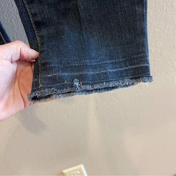 Nine Planet High Rise Wide Waist Band Three Button Jeans skinny size 15 - Picture 6 of 11